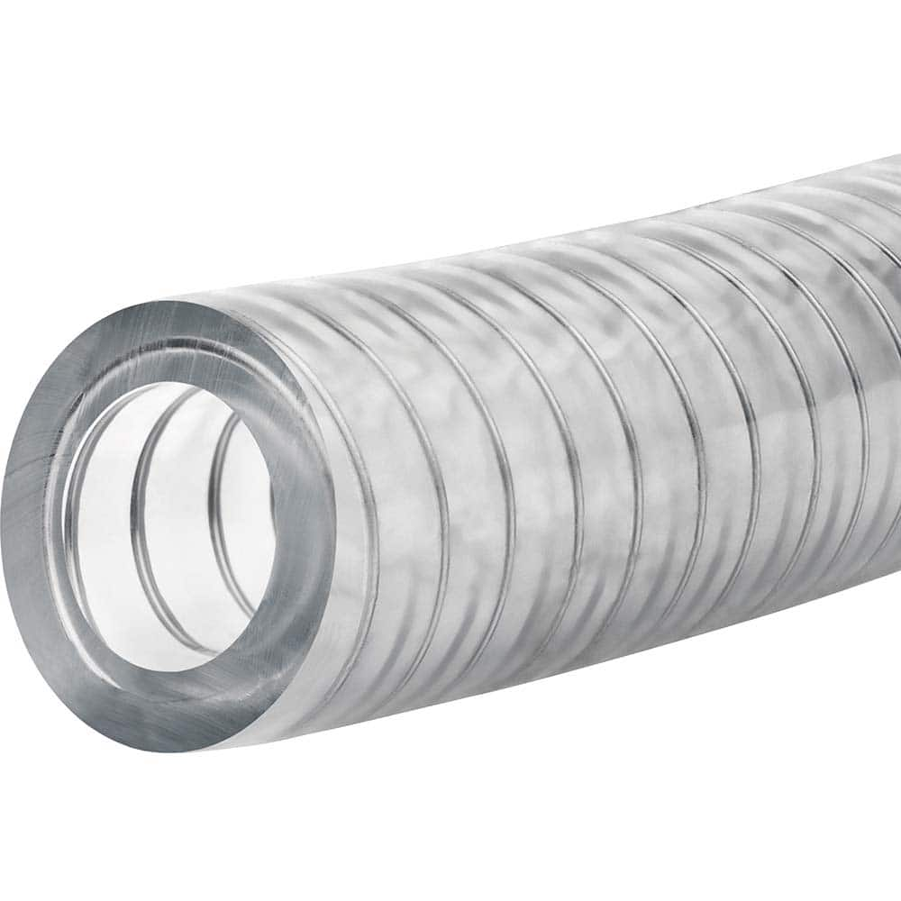 USA Sealing - Plastic, Rubber & Synthetic Tube; Inside Diameter (mm): 12.0000 ; Outside Diameter (mm): 20.0000 ; Wall Thickness (mm): 4.00 ; Material: Silicone ; Maximum Working Pressure (psi): 80 ; Color: Translucent White - Exact Industrial Supply