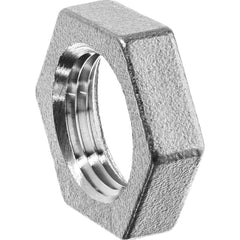 USA Sealing - Aluminum Pipe Fittings; Type: Locknut ; Fitting Size: 1/2 ; End Connections: FNPSL ; Material Grade: Class 150 ; Pressure Rating (psi): 150 - Exact Industrial Supply