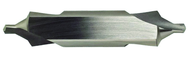 5mm x 90mm OAL 60/120° HSS Center Drill with Flat-Bright Form A - Benchmark Tooling