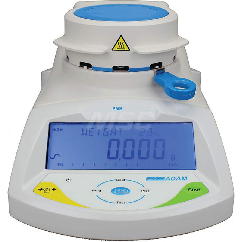 Moisture Meters & Analyzers; Minimum Operating Temperature: 0; Maximum Operating Temperature: 40; Heat Source: Halogen; Type: Moisture Analyzer; Maximum Operating Temperature (F): 40; Minimum Operating Temperature (F): 0; Product Type: Moisture Analyzer