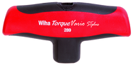 TorqueVario Adjustable Torque Control T-handle 44.3 - 123.9 In/lbs. 5-14Nm. Adjustable 5-14 Newton Meters. High Torque Soft Grips for Comfortable Torque Control. Soft Ergo Grips; Replaceable Blades - Benchmark Tooling