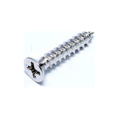 Machine Screw: #10 x 1-1/4″, Flat Head, Phillips Stainless Steel, NL-19 Finish, Grade 18-8, ANSI B18.6.3