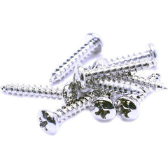 Machine Screw: 8-32 x 1/2″, Pan Head, Phillips Stainless Steel, NL-19 Finish, Grade 18-8, ANSI B18.6.3