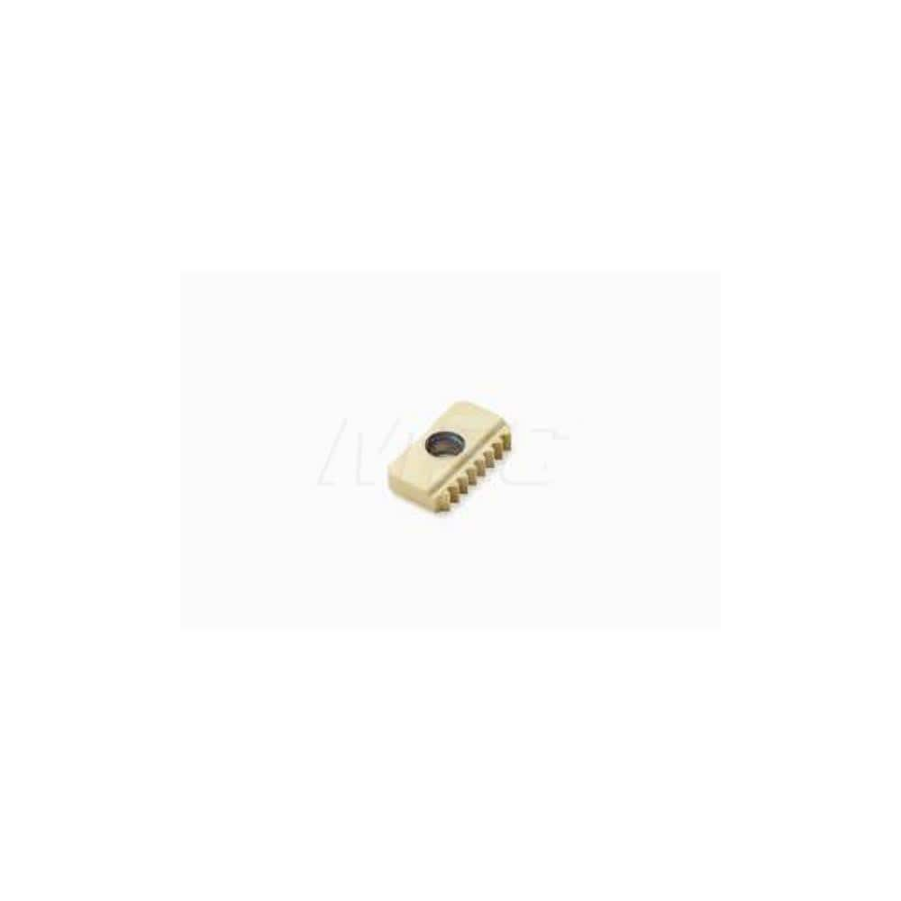 Thread Mill Inserts; Insert Style: 13NMS; Insert Size Code: 1.5; Insert Material: Carbide; Manufacturer Grade: CP500; Thread Type: Internal; Series: Thread Milling; Coating Process: PVD; Conical: No; Primary Workpiece Material: Universal; Ansi Code: 13NMS