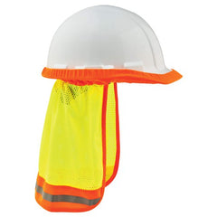 8005 Lime Hi-Vis Mesh Neck Shade W/ Reflective - Benchmark Tooling