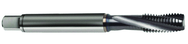 M8x1.25 6H 3-Flute PM Cobalt Semi-Bottoming 15 degree Spiral Flute Tap-TiCN - Benchmark Tooling