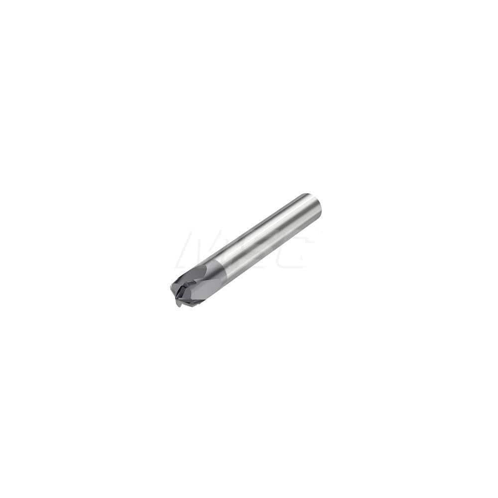 Tapered End Mill: 20 ° per Side, 4 Flutes, Solid Carbide, Tapered End SIRON-A Finish, Series JH744