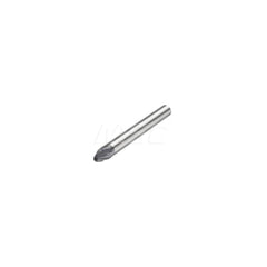 Tapered End Mill: 20 ° per Side, 6 Flutes, Solid Carbide, Tapered End SIRON-A Finish, Series JH746