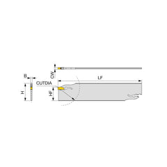 Indexable Cut-Off Blades; End Type: Double; Hand: Neutral; Blade Height (Decimal Inch): 1.0240; Blade Width (Decimal Inch): 0.0940; Blade Overall Length (Decimal Inch): 5.9055; Blade Style: QSP; Compatible Insert Style: QGM; Compatible Insert Size Code: 3