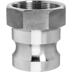 Value Collection - Suction & Discharge Hose Couplings Type: Cam & Groove Coupling Descriptor: Male Adapter Female NPT Thread - Benchmark Tooling