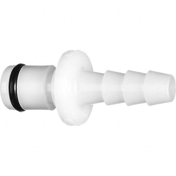 Value Collection - Plastic Quick-Disconnect Tube Couplings   Type: Panel Mount Hose Barb-Male Plug    Nominal Flow Size: 1/8 (Inch) - Benchmark Tooling