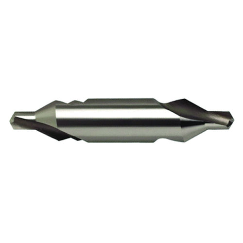 #3 × 51 mm OAL 60 Degree HSS Center Drill Form A Bright - Benchmark Tooling