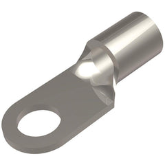 Burndy - Ring Terminals; Terminal Type: Ring Tongue ; Insulation Type: NonInsulated ; Connection Type: Compression ; Compatible Wire Size (AWG): 3/0 (Strand) ; Stud Size (Inch): 5/16 ; Color: Tin - Exact Industrial Supply