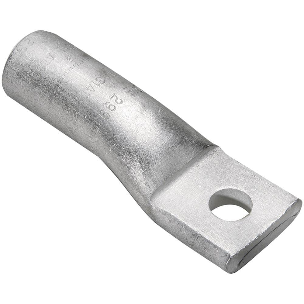 Burndy - Ring Terminals; Terminal Type: Rectangle ; Insulation Type: NonInsulated ; Connection Type: Compression ; Compatible Wire Size (kcmil): 500 ; Stud Size (Inch): 5/8 ; Color: Pink - Exact Industrial Supply