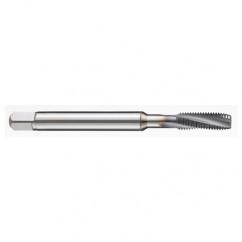 5-40 2BX 3-Flute PM Cobalt Semi-Bottoming 10 degree Spiral Flute Tap-TiAlN - Benchmark Tooling