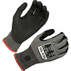 Tilsatec - Cut & Puncture Resistant Gloves; Type: Cut & Puncture Resistant ; ANSI/ISEA Puncture Resistance Level: 3 ; ANSI/ISEA Cut Resistance Level: A9 ; Coated Area: Palm ; Material Type: HPPE/Steel ; Coating Material: Bi-Polymer - Exact Industrial Supply