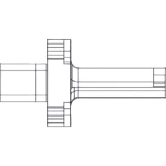 Indexable Broaching Toolholders; Nose Diameter (mm): 12.00; Overal Length (mm): 77.00; Projection Length (mm): 50.00; Shank Diameter (mm): 35.0000; Shank Length (mm): 20.000