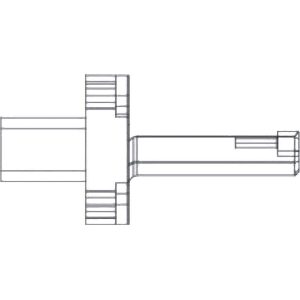 Indexable Broaching Toolholders; Nose Diameter (mm): 15.00; Overal Length (mm): 93.00; Projection Length (mm): 60.00; Shank Diameter (mm): 65.0000; Shank Length (mm): 20.000