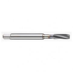 12-28 2BX 3-Flute PM Cobalt Semi-Bottoming 10 degree Spiral Flute Tap-TiAlN - Benchmark Tooling