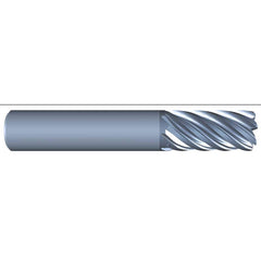 Eliminator - Corner Radius & Corner Chamfer End Mills; Mill Diameter (Inch): 5/8 ; Mill Diameter (Decimal Inch): 0.6250 ; End Type: Corner Radius ; Corner Radius (Decimal Inch): 0.0900 ; Number of Flutes: 7 ; Material: Solid Carbide - Exact Industrial Supply