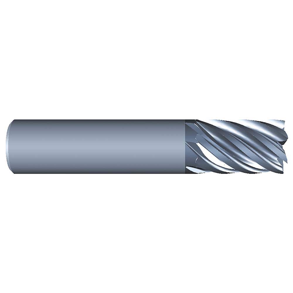 Eliminator - Square End Mills; Mill Diameter (Inch): 5/8 ; Mill Diameter (Decimal Inch): 0.6250 ; Number of Flutes: 7 ; Length of Cut (Inch): 3/4 ; Material: Solid Carbide ; Finish/Coating: AlCrN - Exact Industrial Supply