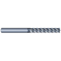 Eliminator - Square End Mills; Mill Diameter (Inch): 3/4 ; Mill Diameter (Decimal Inch): 0.7500 ; Number of Flutes: 5 ; Length of Cut (Inch): 3 ; Material: Solid Carbide ; Finish/Coating: AlCrN - Exact Industrial Supply