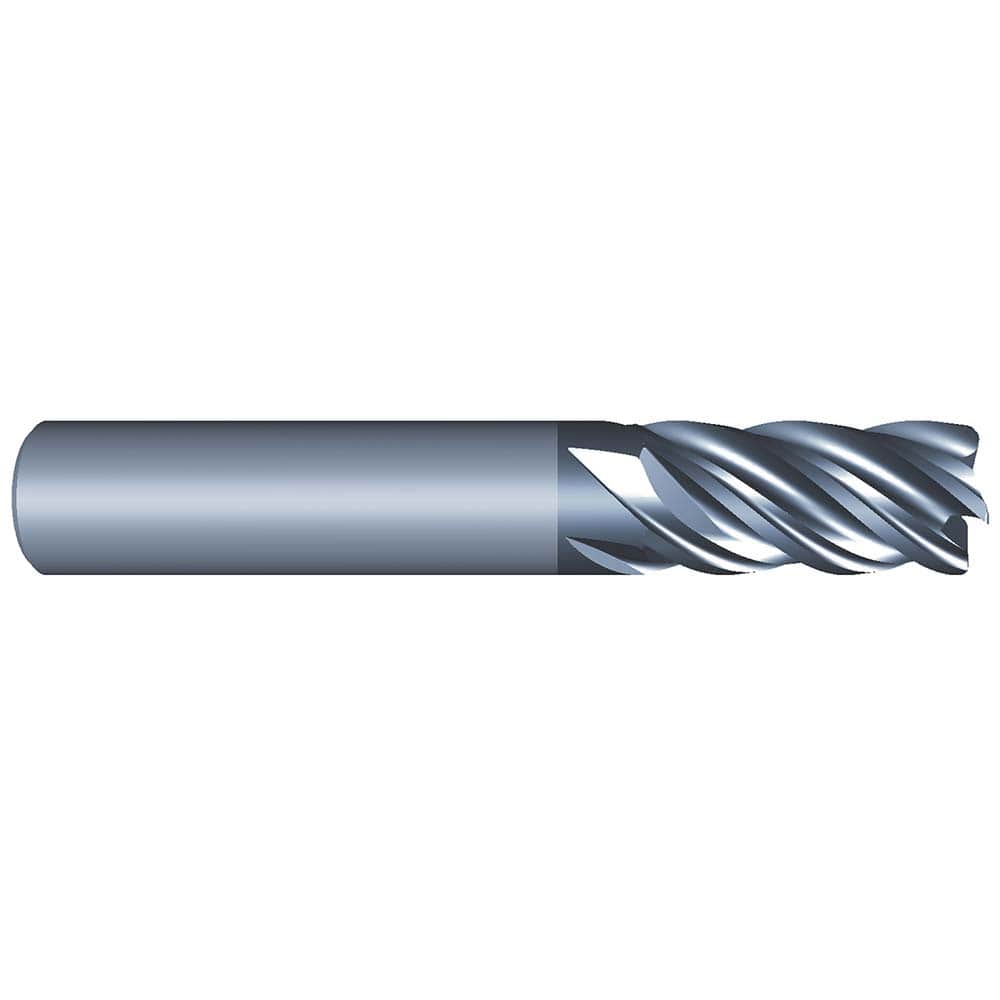 Eliminator - Corner Radius & Corner Chamfer End Mills; Mill Diameter (Inch): 1/4 ; Mill Diameter (Decimal Inch): 0.2500 ; End Type: Corner Radius ; Corner Radius (Decimal Inch): 0.0300 ; Number of Flutes: 5 ; Material: Solid Carbide - Exact Industrial Supply