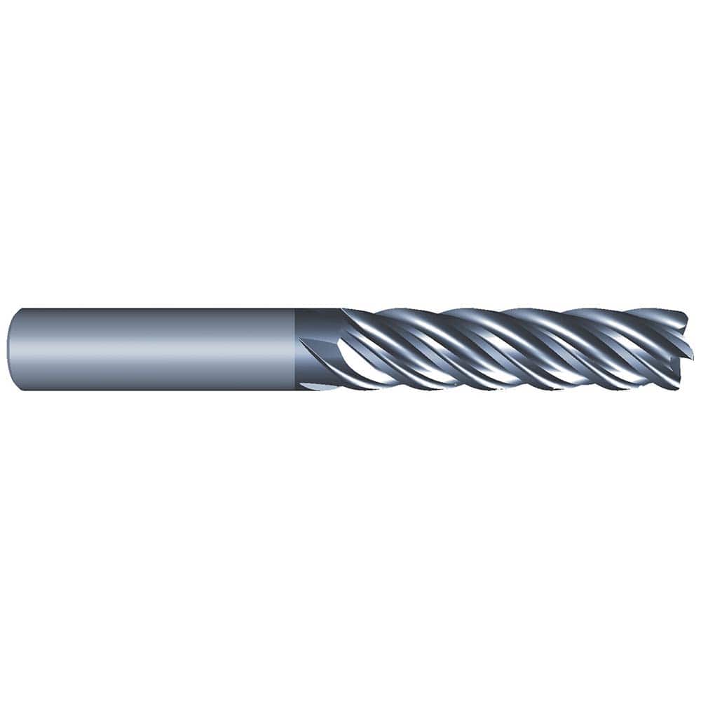 Eliminator - Corner Radius & Corner Chamfer End Mills; Mill Diameter (Inch): 3/4 ; Mill Diameter (Decimal Inch): 0.7500 ; End Type: Corner Radius ; Corner Radius (Decimal Inch): 0.0300 ; Number of Flutes: 5 ; Material: Solid Carbide - Exact Industrial Supply