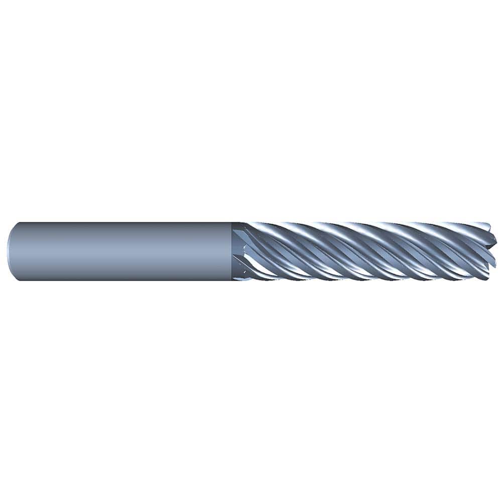 Eliminator - Corner Radius & Corner Chamfer End Mills; Mill Diameter (Inch): 3/4 ; Mill Diameter (Decimal Inch): 0.7500 ; End Type: Corner Radius ; Corner Radius (Decimal Inch): 0.0600 ; Number of Flutes: 7 ; Material: Solid Carbide - Exact Industrial Supply