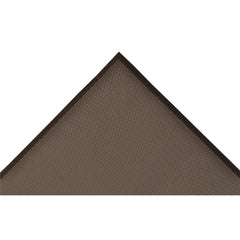 Anti-Fatigue Mat:  900.0000″ Length,  48.0000″ Wide,  3/4″ Thick,  Nitrile Blend Rubber Foam,  Beveled Edge,  Medium Duty Pebbled,  Black,  Wet/Dry and Oily Areas