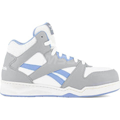 Work Boot: Leather, Composite Toe Gray, Wide Width, Non-Slip Sole