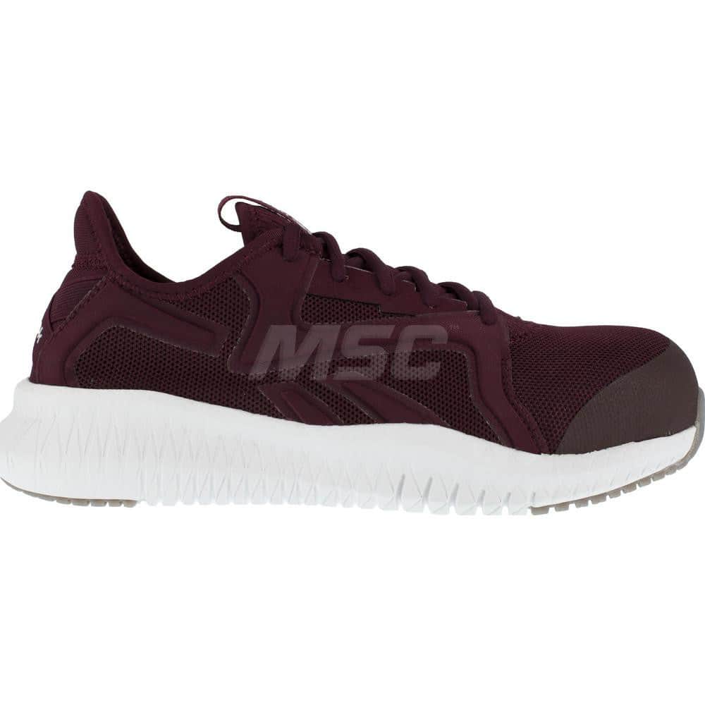 Work Boot: Nylon, Composite Toe Red, Medium Width, Non-Slip Sole