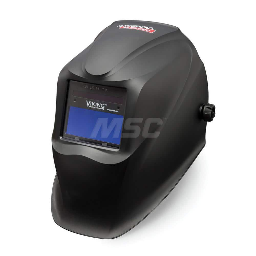 Welding Helmet: Black, Nylon, Shade 9 to 13, Ratchet Adjustment