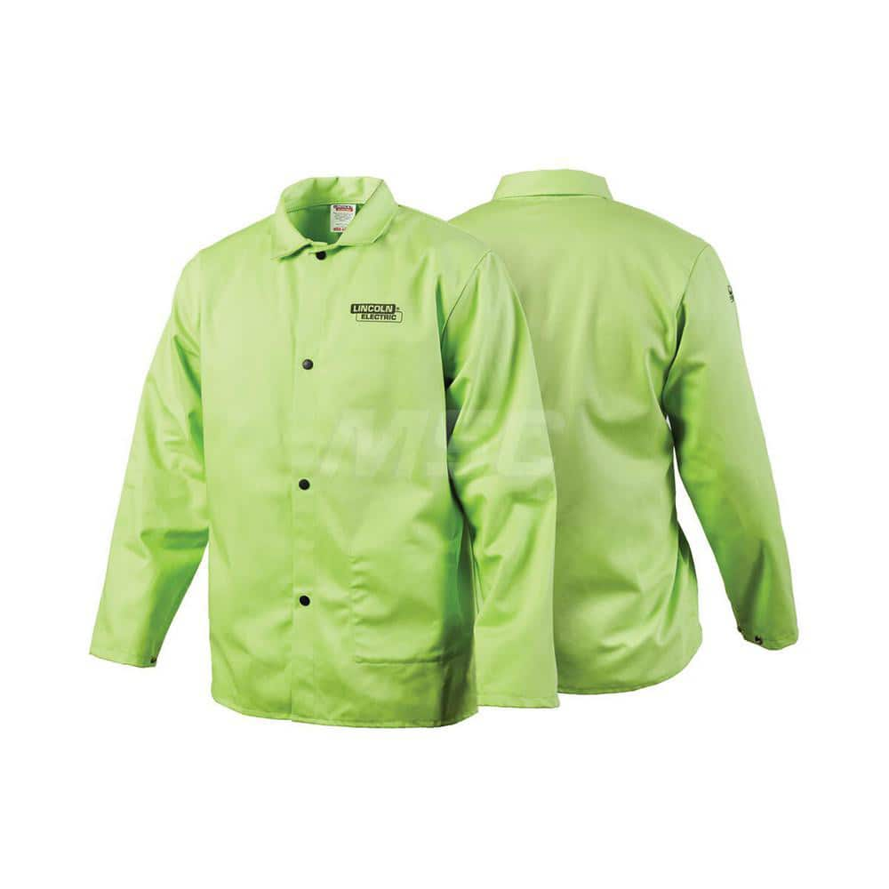 Jackets & Coats; Garment Style: Jacket; Size: 2X-Large; Material: Cotton; Closure Type: Snaps; Flame Retardant: Yes; Number Of Pockets: 1.000; Flame Resistant: Yes