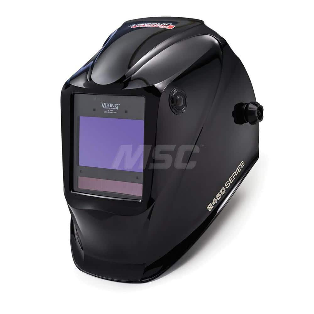 Welding Helmet: Black, Nylon, Shade 5 to 13, Ratchet Adjustment