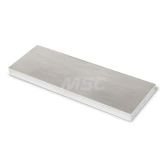 Aluminum Precision Sized Plate: Precision Ground, 12″ Long, 4″ Wide, 3/4″ Thick, Alloy 7075