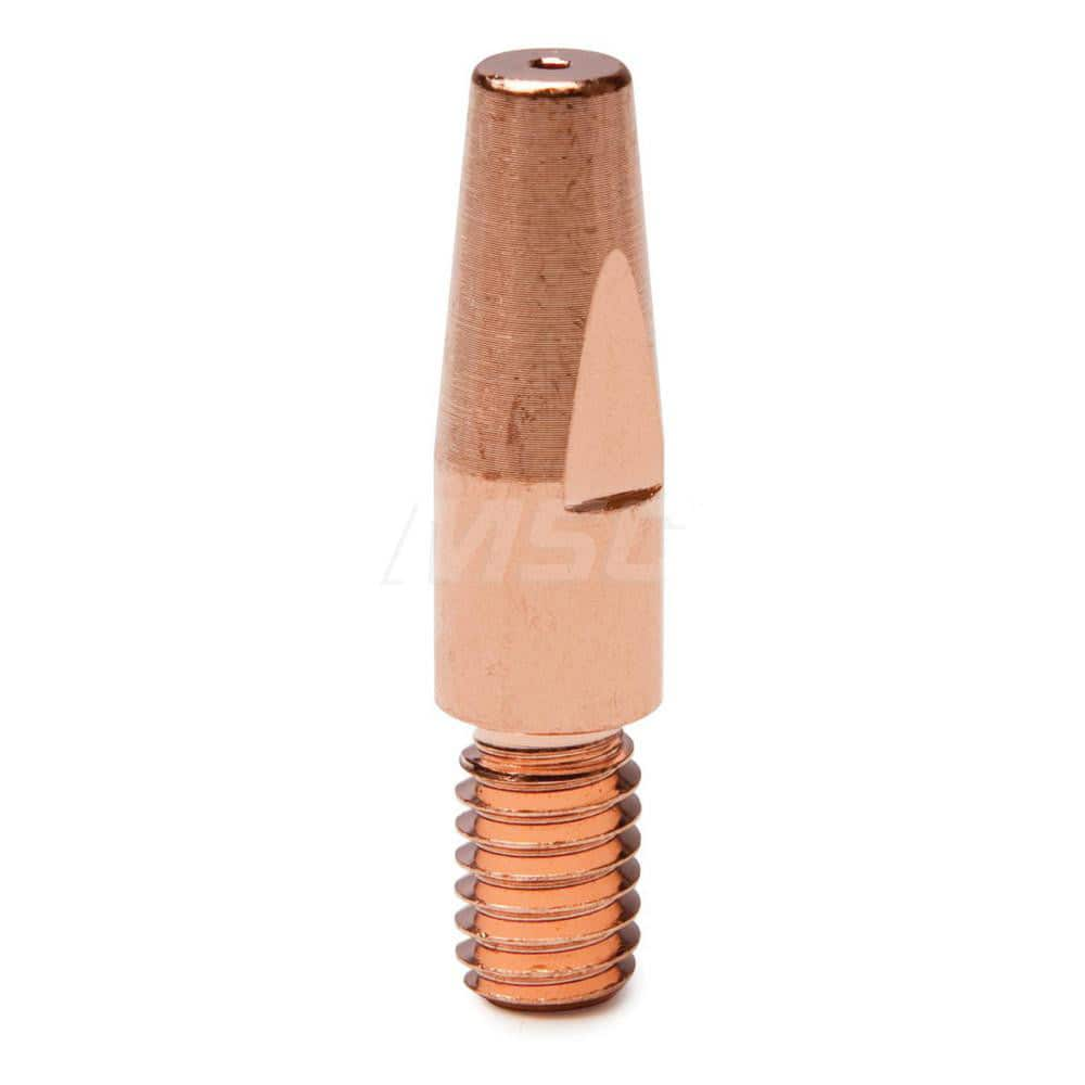 MIG Welder Contact Tip: 3/64″ Min x 3/64″ Max Wire Dia, Threaded Use with CobraMAX Push Pull Guns