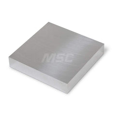 Precision Ground & Milled (6 Sides) Plate: 5/8″ x 4″ x 4″ 304 Stainless Steel