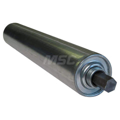 Roller Skids; Roller Material: Galvanized Steel; Load Capacity: 543; Color: Chrome; Finish: Natural; Compatible Surface Type: Smooth; Roller Length: 55.0000 in; Roller Width: 2.5000; Roller Height: 2.5 in; Roller Diameter: 2.5000; Overall Height: 2.5 in;