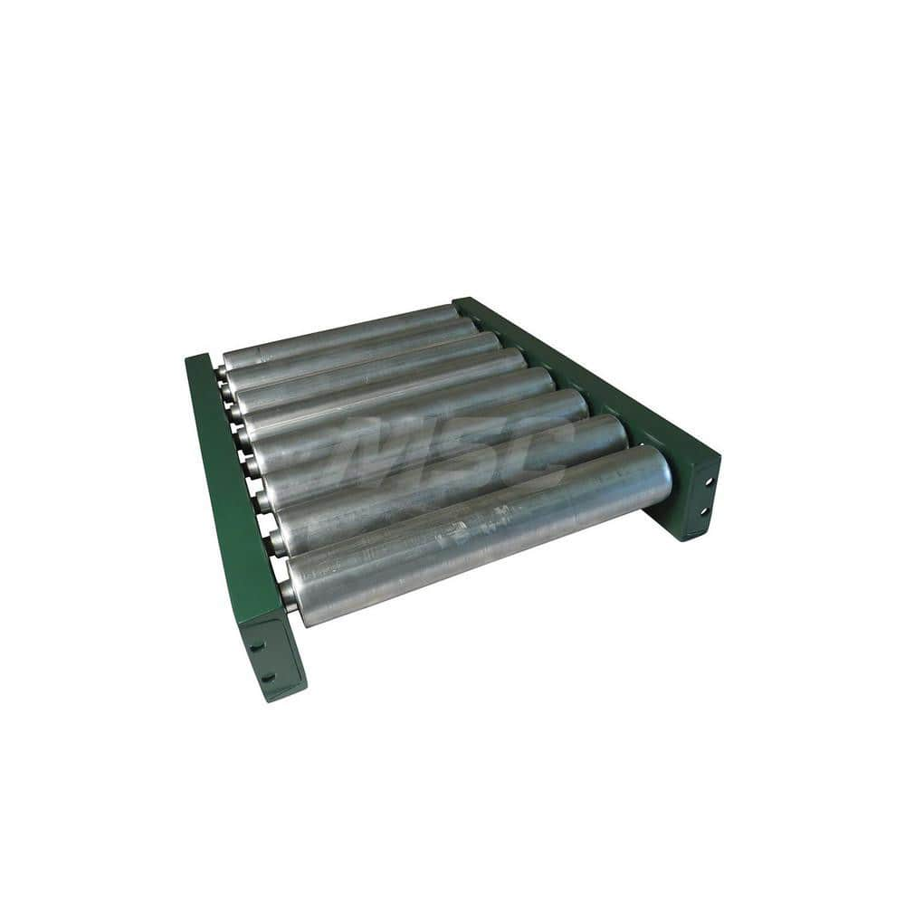 Gravity Conveyors; Conveyor Type: Roller; Component: Straight Conveyor; Telescopic: No; Roller Diameter (Decimal Inch): 2.5000; Overall Width: 54; Wheel Material: Steel; Minimum Extended Length: 5.0 ft; Maximum Extended Length: 5.0000; Minimum Height: 2.5