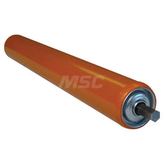 Roller Skids; Roller Material: Galvanized Steel; Load Capacity: 270; Color: Orange; Finish: Natural; Compatible Surface Type: Smooth; Roller Length: 17.0000 in; Roller Width: 1.9000; Roller Height: 1.9000 in; Roller Diameter: 1.9000; Overall Height: 1.900