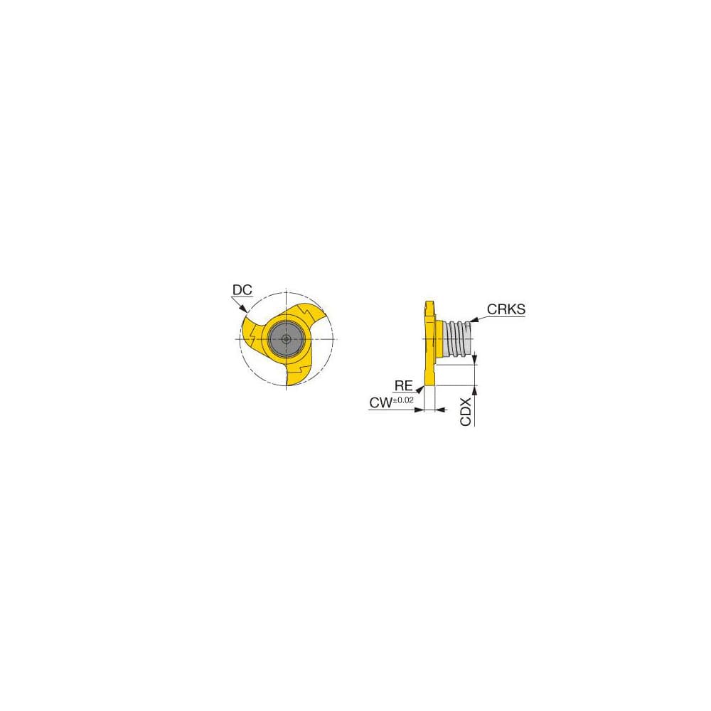 Milling Tip Inserts; Milling Tip Type: Slotting; Tool Material: Carbide; Manufacturer Grade: AH735; Insert Hand: Right Hand; Chipbreaker: None; Series: VST; Coating Process: PVD; Primary Workpiece Material: Super-alloys & Titanium; Primary Workpiece Mater