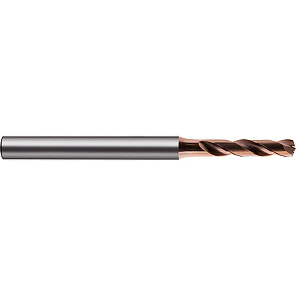 Micro Drill Bit:  140 &deg N/A Solid Carbide RH Cut   Spiral Flute,  Cylindrical Shank Shank,  Series  6488