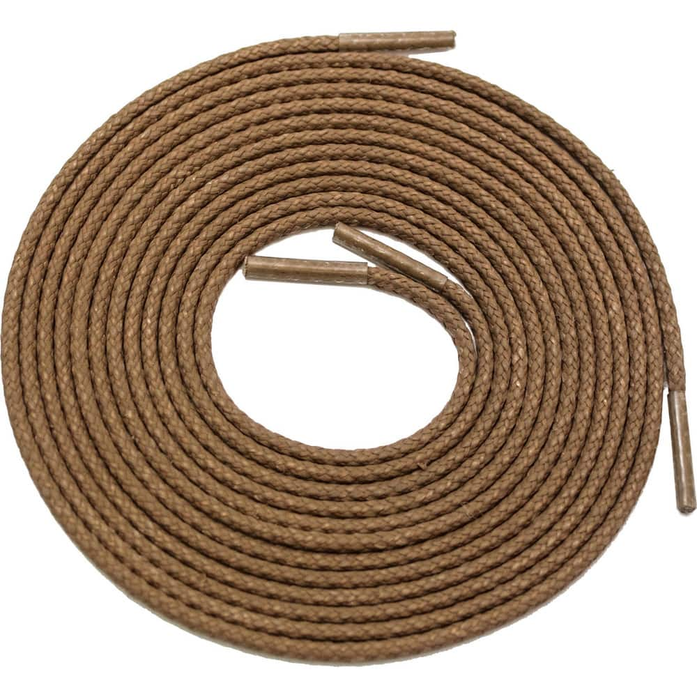 Shoe & Boot Laces; Type: Boot; Color: Brown; Length: 54.0000; Material: Proprietary High Tenacity Fiber; Fire-resistant: Yes; Additional Information: 1600lb Breaking Strength, Lifetime Guaranteed