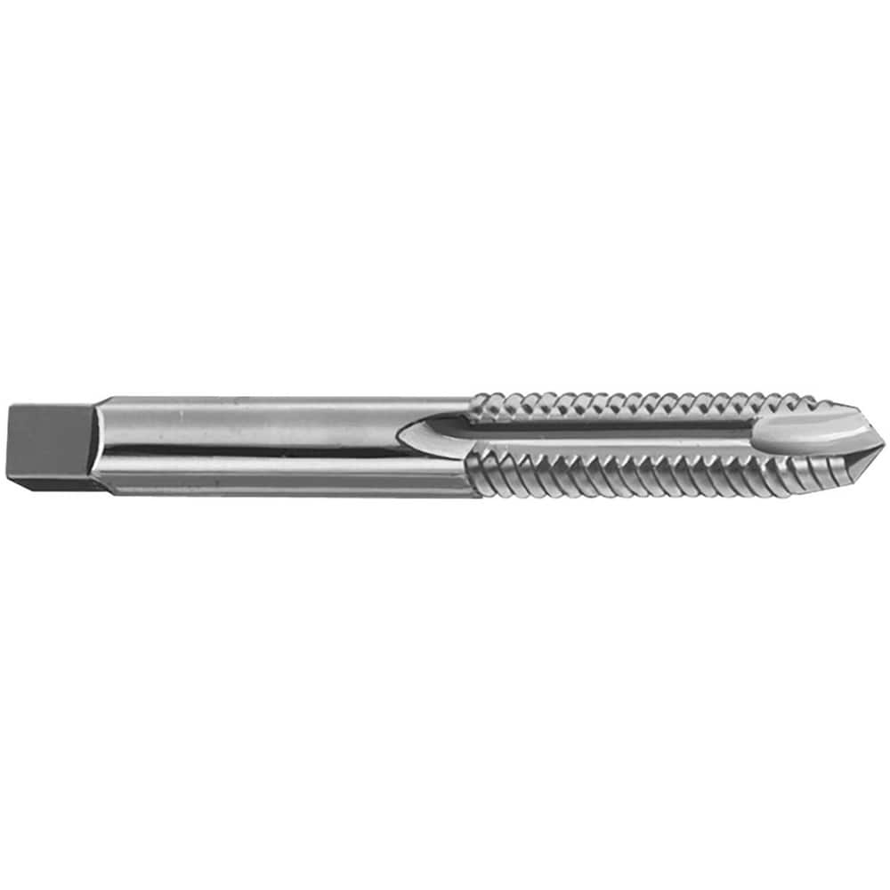 Spiral Point Tap: 3/8-24, UNF, 3 Flutes, Plug, 3B, Solid Carbide, Bright Finish 1-1/4″ Thread Length, 2.94″ OAL, Right Hand, H3