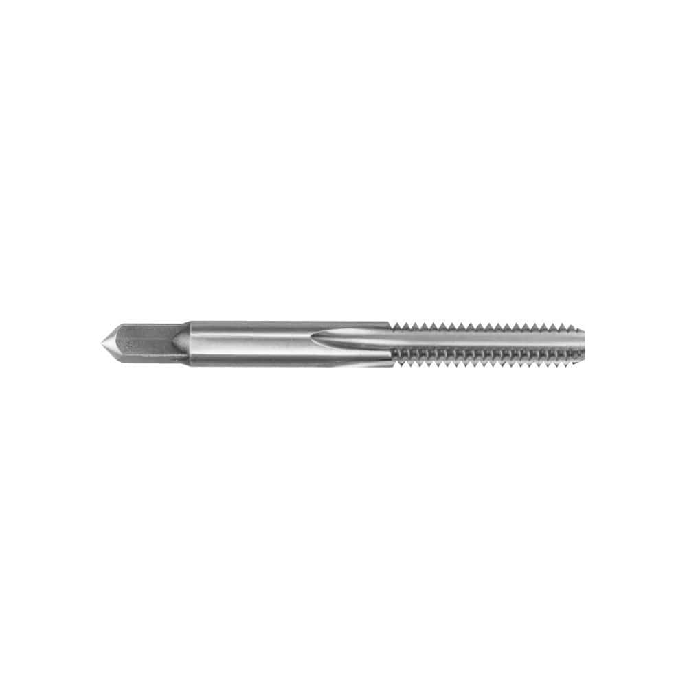 Straight Flutes Tap: 5/16, UNC, 4 Flutes, Bottoming, 3B, High Speed Steel, Chrome Finish 1-1/8″ Thread Length, Right Hand, H3