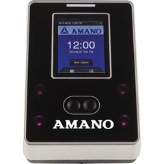 Amano - Time Clocks & Time Recorders Punch Style: Biometric Power Source: 100 to 240 V @ 50 to 60 Hz - Benchmark Tooling