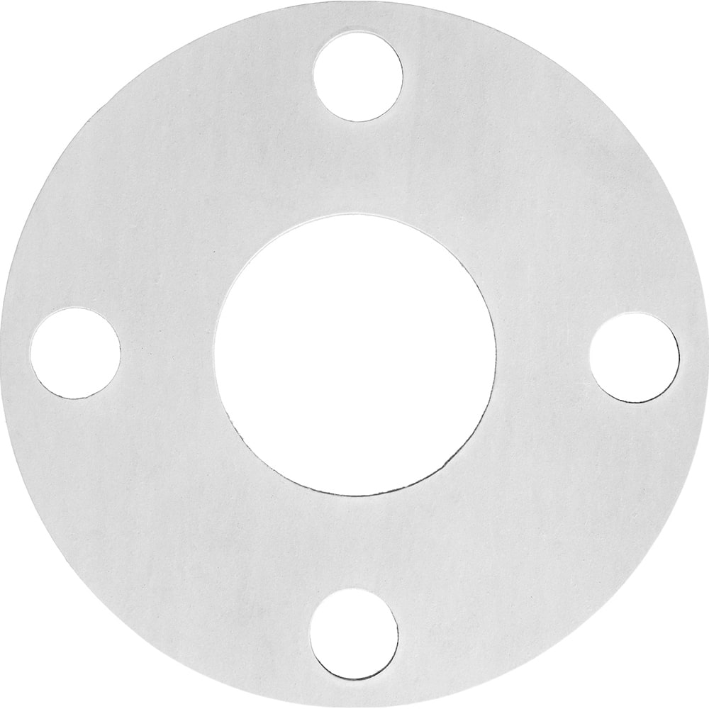 USA Sealing - Flange Gasketing; Nominal Pipe Size: 12 (Inch); Inside Diameter (Inch): 12-3/4 ; Thickness: 1/32 (Inch); Outside Diameter (Inch): 19 ; Material: Aramid with SBR Binder ; Color: White - Exact Industrial Supply