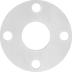 USA Sealing - Flange Gasketing; Nominal Pipe Size: 2 (Inch); Inside Diameter (Inch): 2-3/8 ; Thickness: 1/16 (Inch); Outside Diameter (Inch): 6 ; Material: Aramid with SBR Binder ; Color: White - Exact Industrial Supply