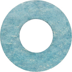 USA Sealing - Flange Gasketing; Nominal Pipe Size: 1 (Inch); Inside Diameter (Inch): 1.333 ; Thickness: 1/64 (Inch); Outside Diameter (Inch): 2-5/8 ; Material: Aramid Fiber with Buna-N Binder ; Color: Blue - Exact Industrial Supply